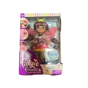Fidgie Friends Fairie Garden, Butterfly-Winged Fashion Doll with Fidget Features